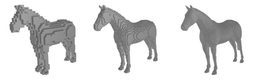3D model of horse